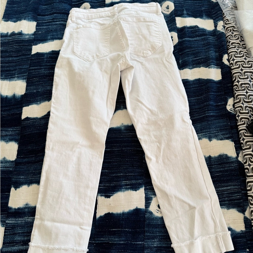 Kut from the Kloth Cropped White Pants size 2 - Picture 3 of 4